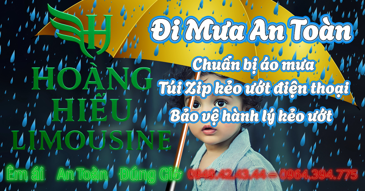 Đi mưa an toàn – Lưu ý khi di chuyển & chọn điểm đón