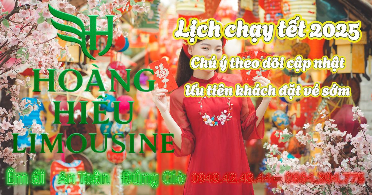 Lịch chạy Tết 2025 – Tăng cường chuyến, mở bán sớm
