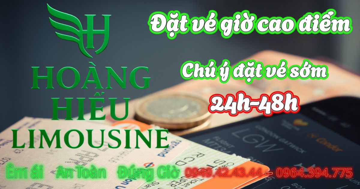 Mẹo đặt vé giờ cao điểm – Giữ chỗ nhanh, đón đúng điểm